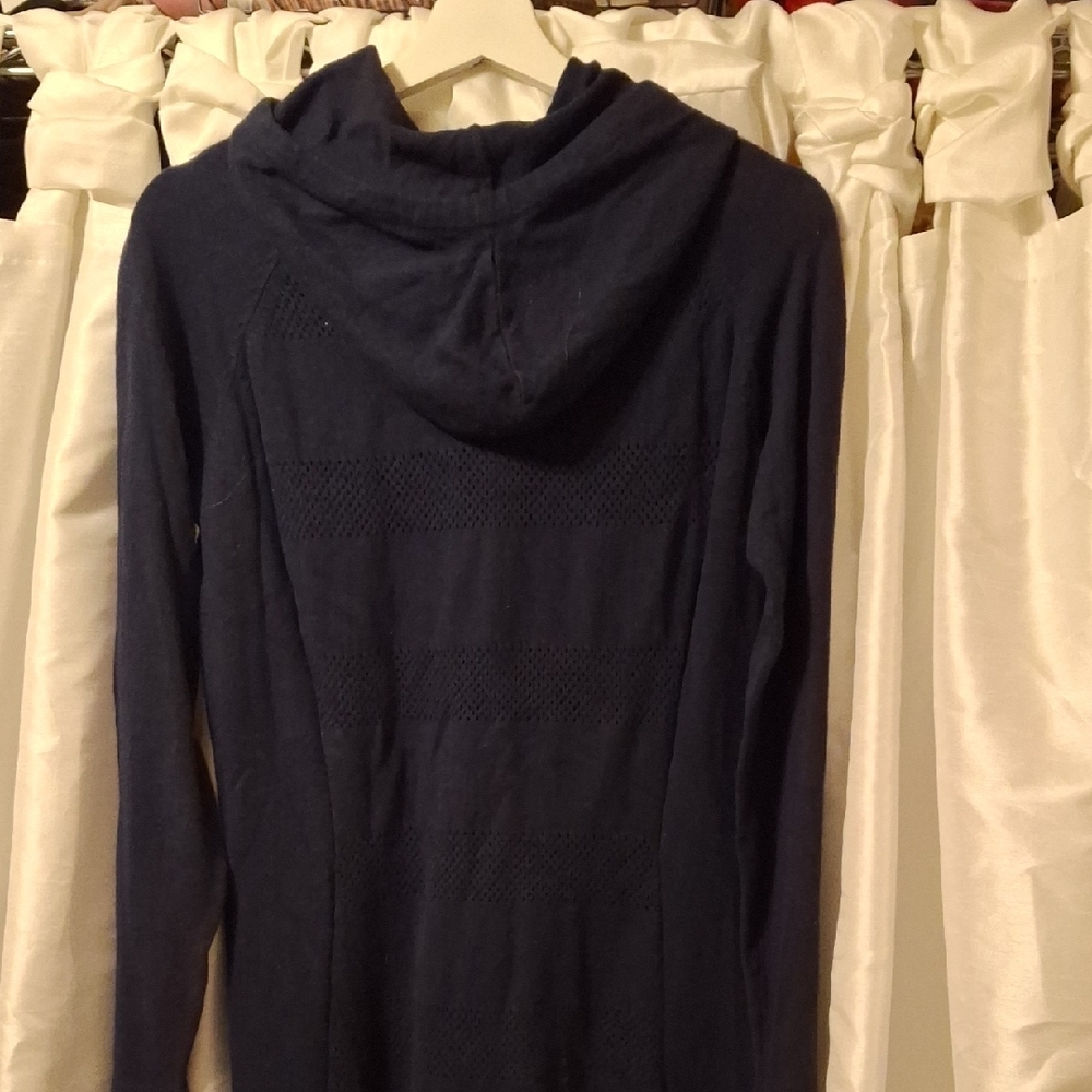 CALIA by Carrie Underwood Dark Blue Hooded Sweater S - Picture 9 of 11